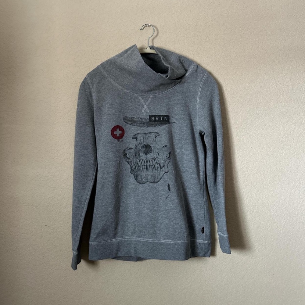 Women’s Burton Sweater with Skull Print